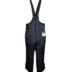 Swiss Alps Snow Pant 16 Black Skiwear Outdoor Bibs Snowboarding Sport Insulated